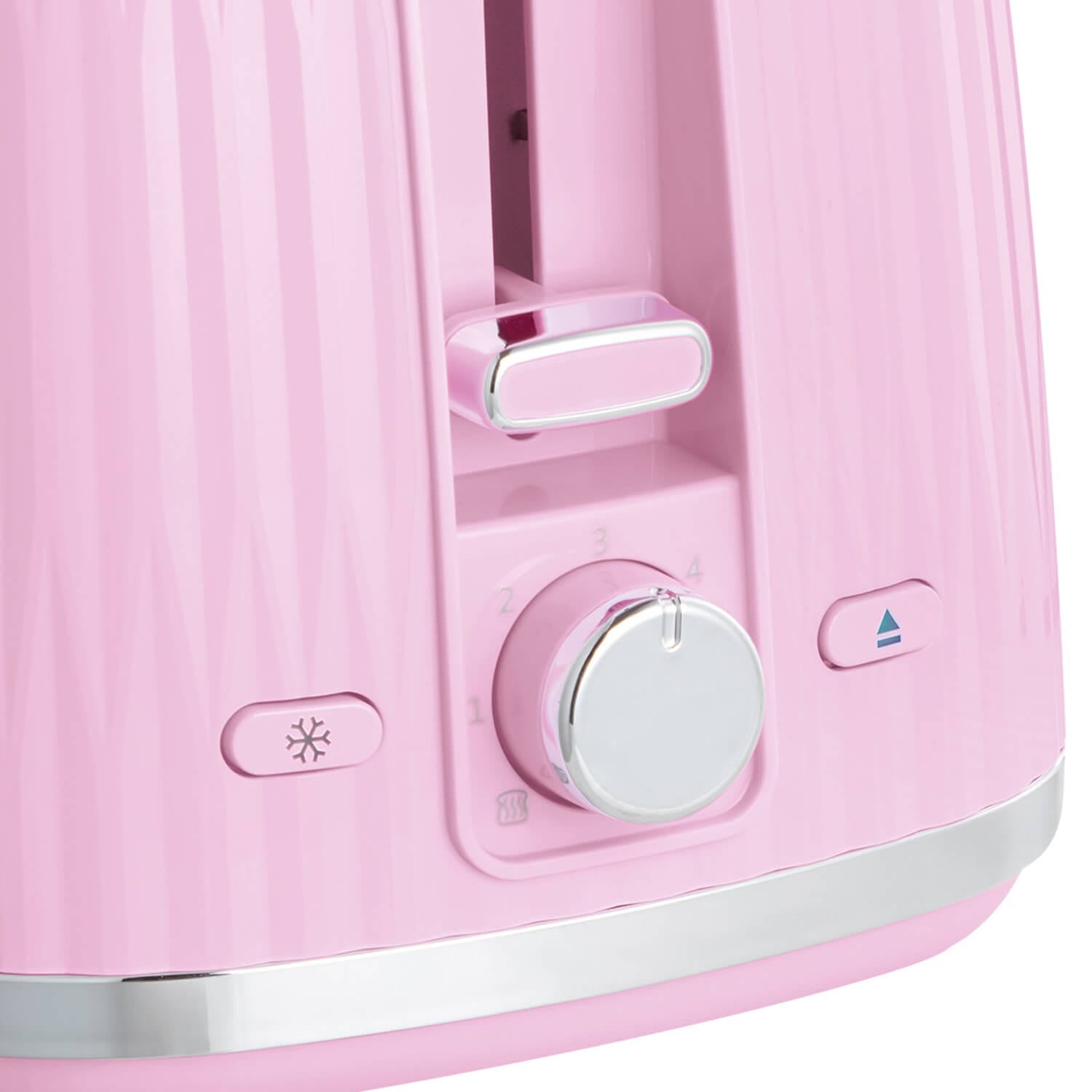 Russell Hobbs Eden 2‑Slice Toaster Raspberry Pink