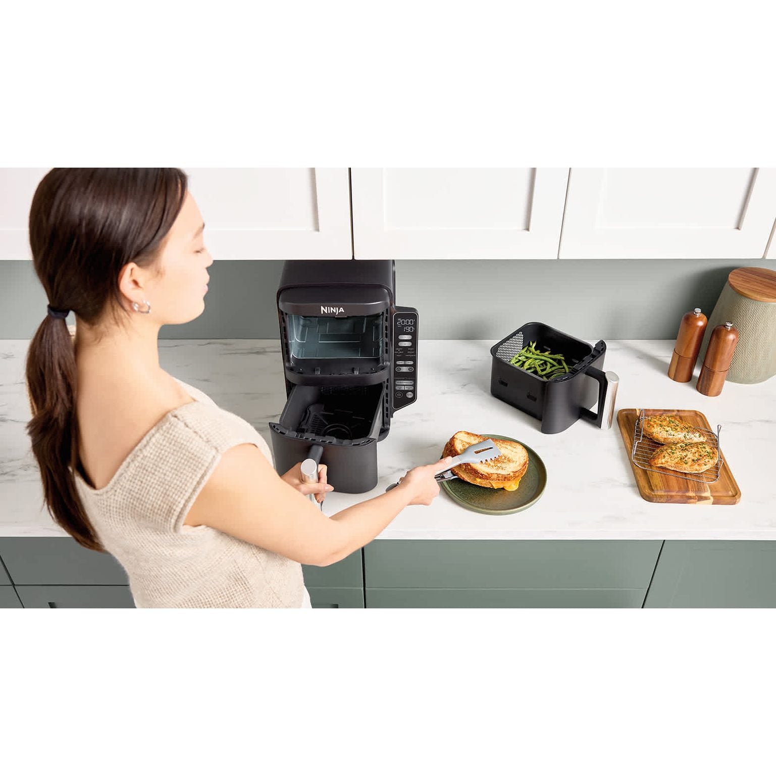 Ninja Double Stack 2-Drawer Air Fryer 7.6L – SL300UK Ninja Ben Sweeney Electrical Euronics
