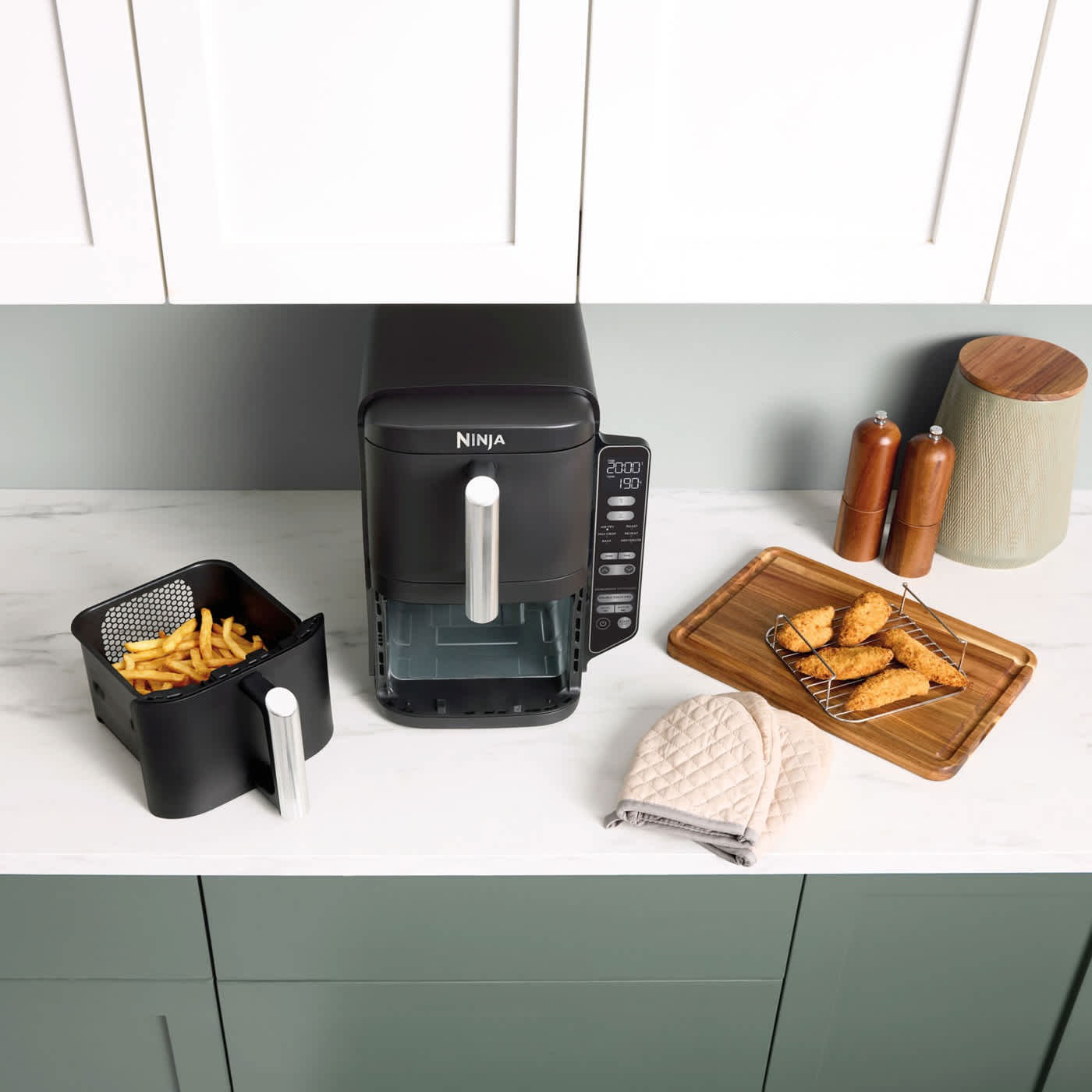 Ninja Double Stack 2-Drawer Air Fryer 7.6L – SL300UK Ninja Ben Sweeney Electrical Euronics