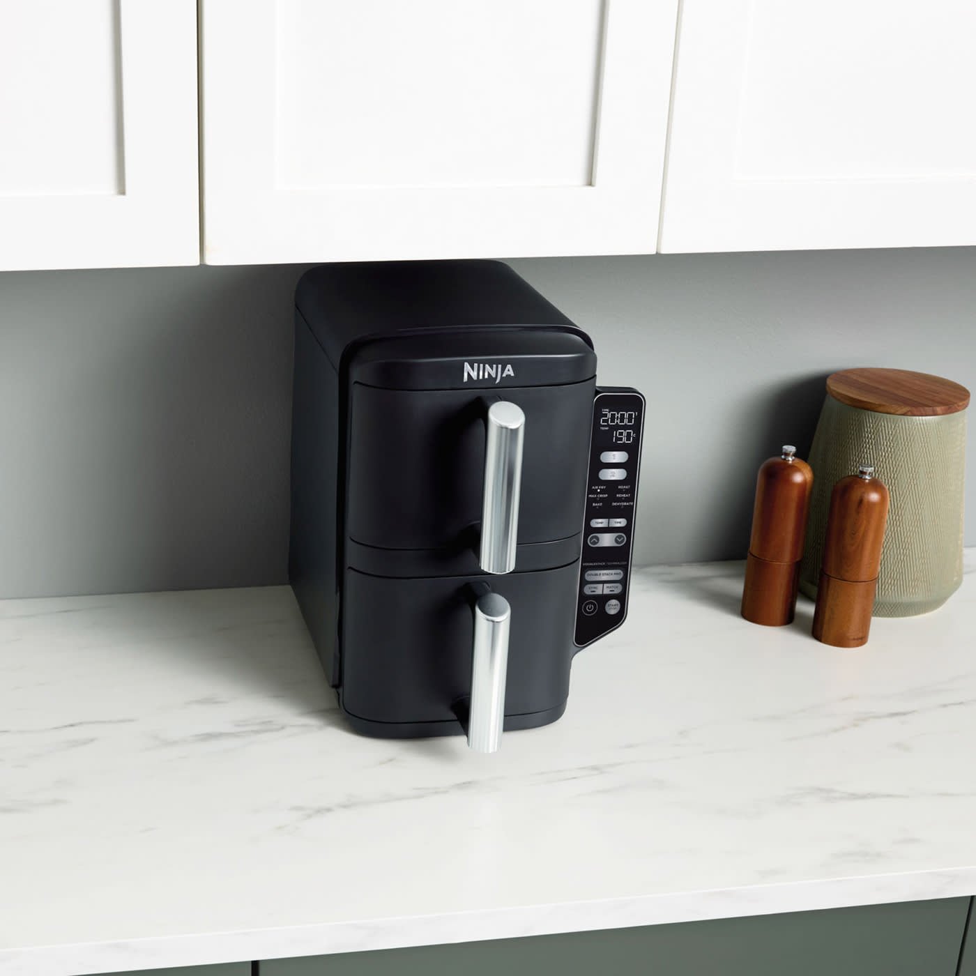 Ninja Double Stack 2-Drawer Air Fryer 7.6L – SL300UK Ninja Ben Sweeney Electrical Euronics