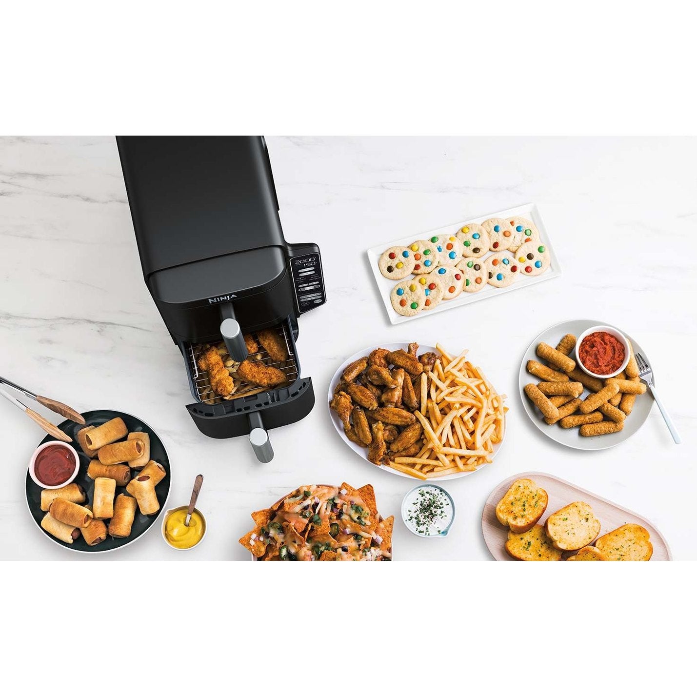 Ninja Double Stack 2-Drawer Air Fryer 7.6L – SL300UK Ninja Ben Sweeney Electrical Euronics