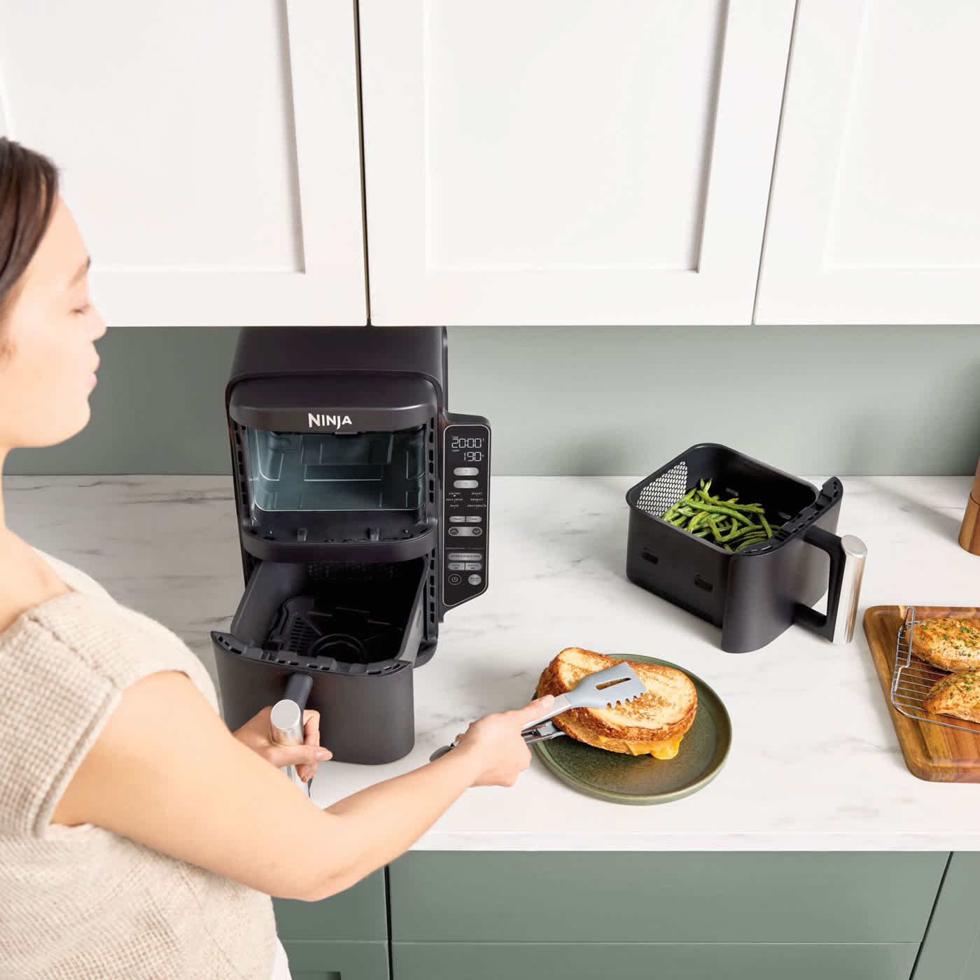 Ninja Double Stack 2-Drawer Air Fryer 7.6L – SL300UK Ninja Ben Sweeney Electrical Euronics