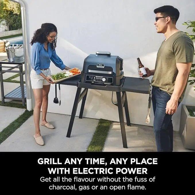 Ninja Woodfire Pro Connect XL Electric BBQ Grill & Smoker | OG901UK.