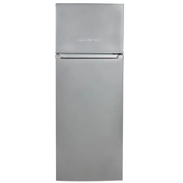 NordMende Low-Frost Freestanding Fridge Freezer – Silver