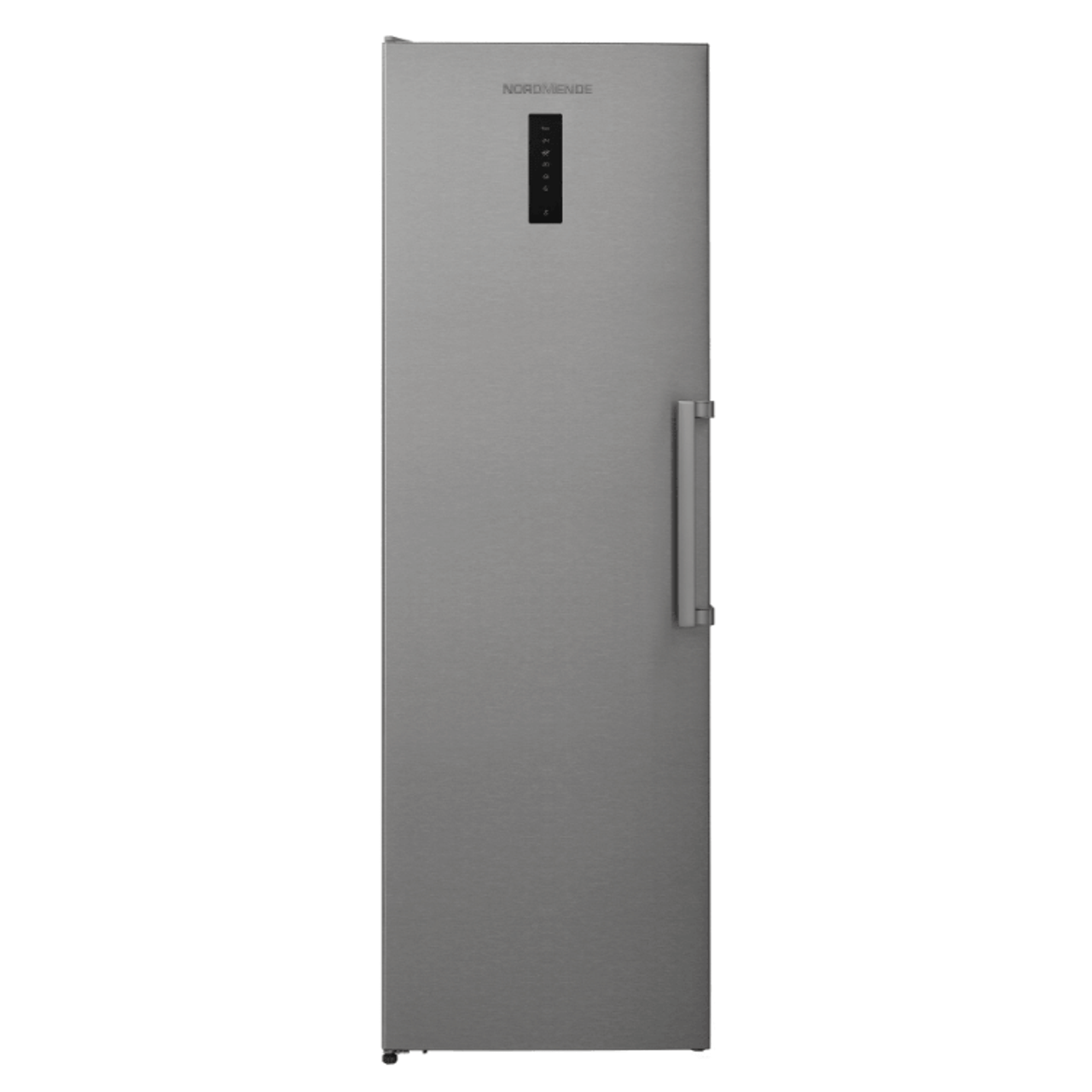 Nordmende Tall Freestanding Upright Freezer – Stainless Steel