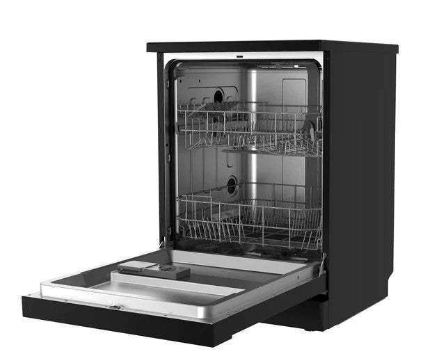 PowerPoint 60 cm Freestanding Dishwasher – 12-Place, Black