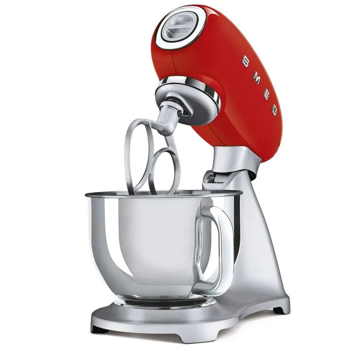 Smeg 50's Retro Style Stand Mixer Red | SMF02RDUK