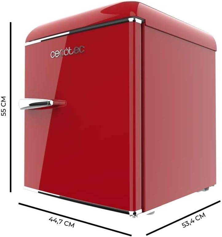 Cecotec Table Top Retro Fridge with Chiller Box Red | 02451