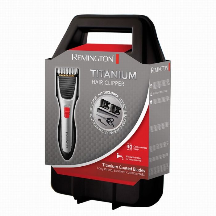 Remington HC340 Titanium Hair Clippers Cordless