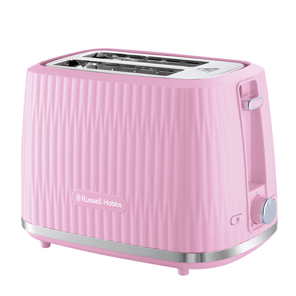 Russell Hobbs Eden 2‑Slice Toaster Raspberry Pink