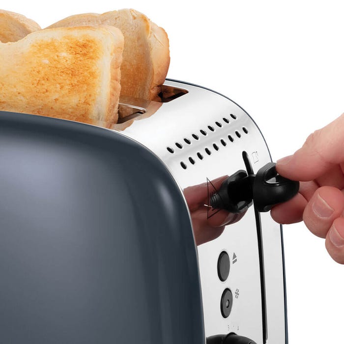 Russell Hobbs Stainless Steel Grey 2 Slice Toaster | 26552