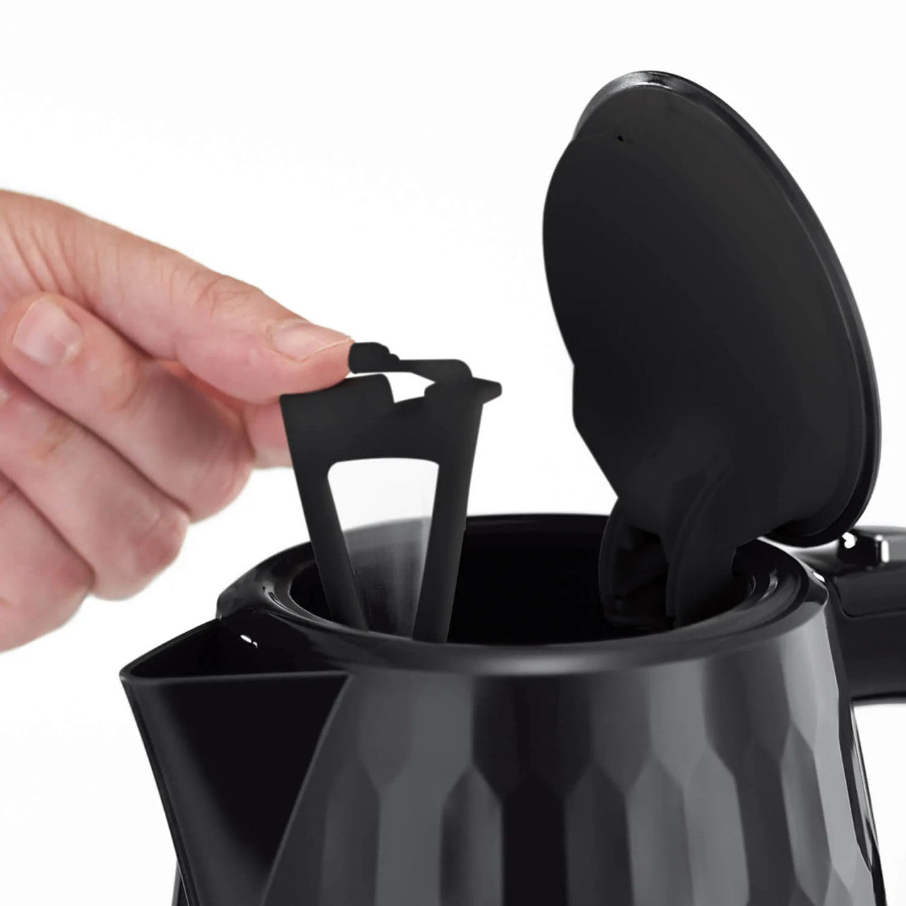 Russell Hobbs Honeycomb Kettle - Black | 26051