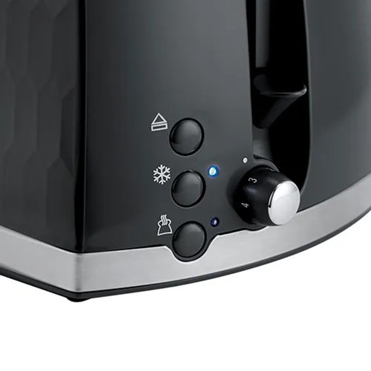 Russell Hobbs Honeycomb Toaster - Black | 26061