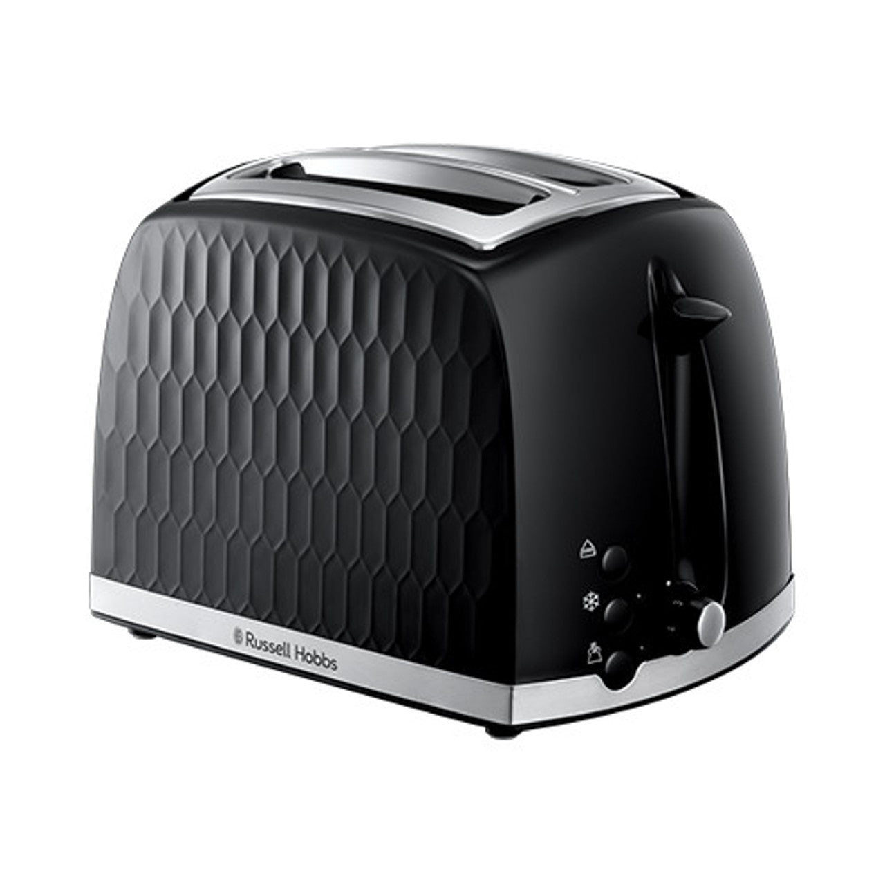 Russell Hobbs Honeycomb Toaster - Black | 26061