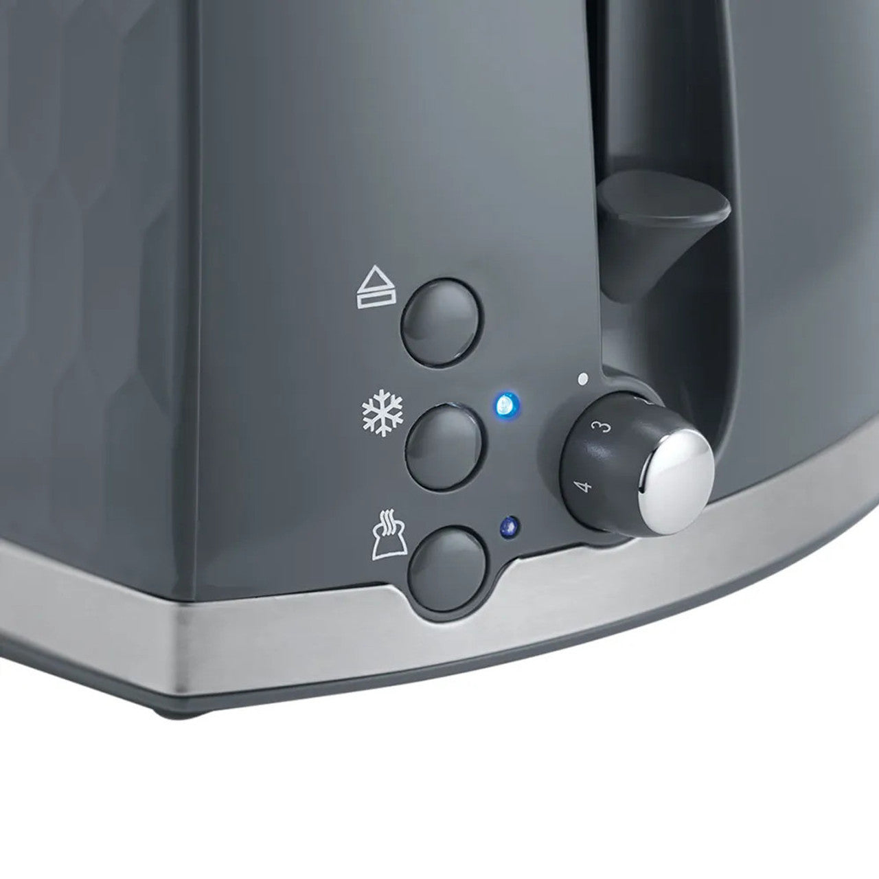 Russell Hobbs Honeycomb Toaster - Grey | 26063