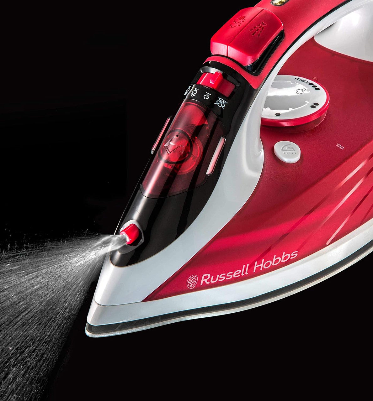 Russell Hobbs Ultra Steam Pro Iron - Red | 23990