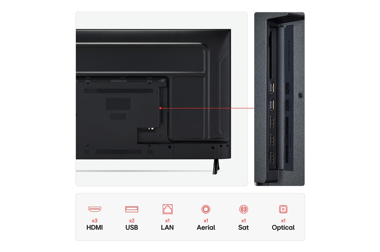 LG UA73 65" 4K UHD LED Smart TV | 65UA73006LA.AEKQ LG TV Ben Sweeney Electrical Euronics