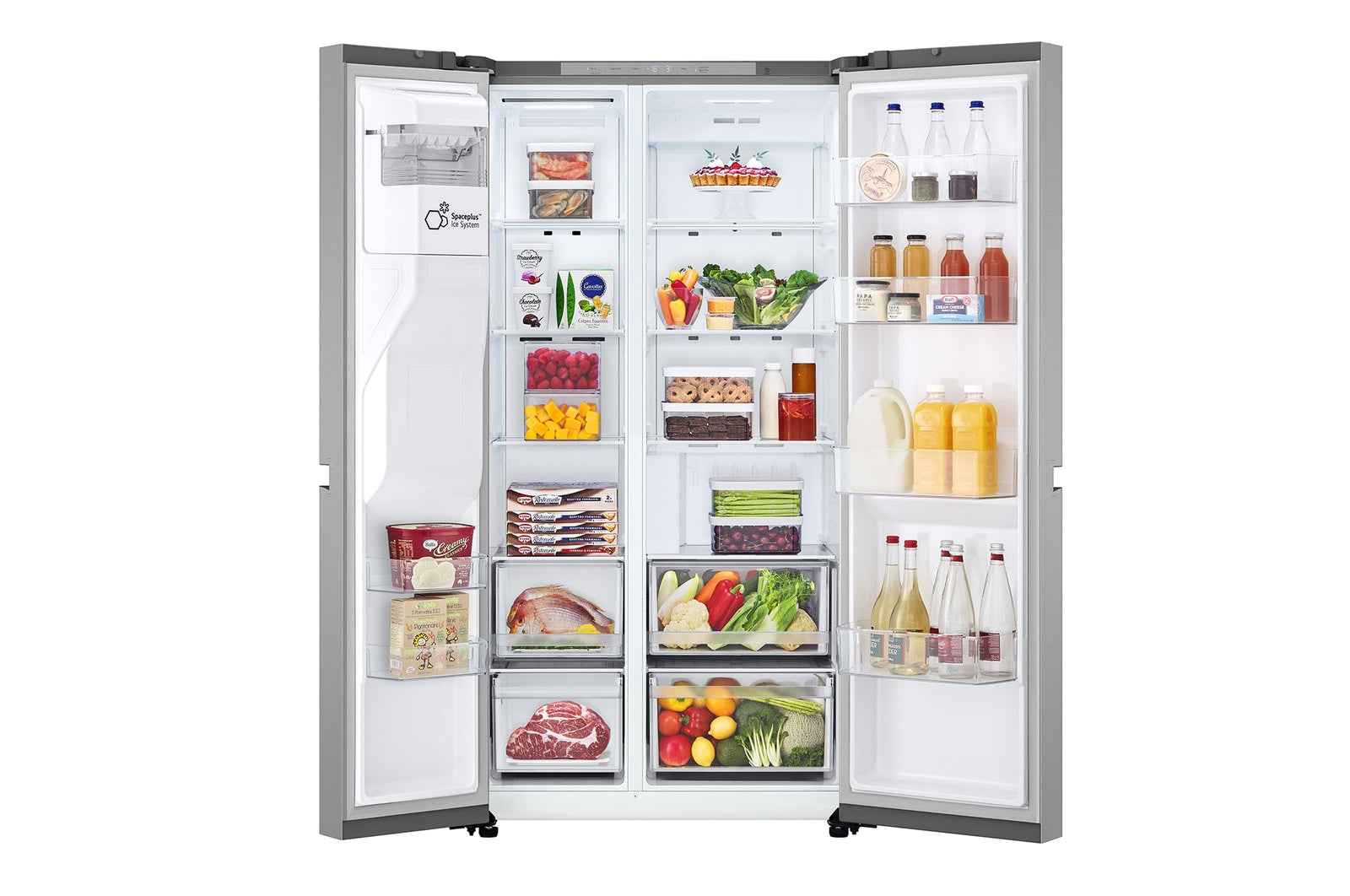 LG American‑Style Fridge Freezer – Prime Silver