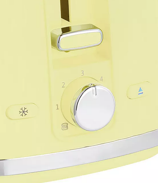 Russell Hobbs Eden 2 Slice Toaster Lemon 27373