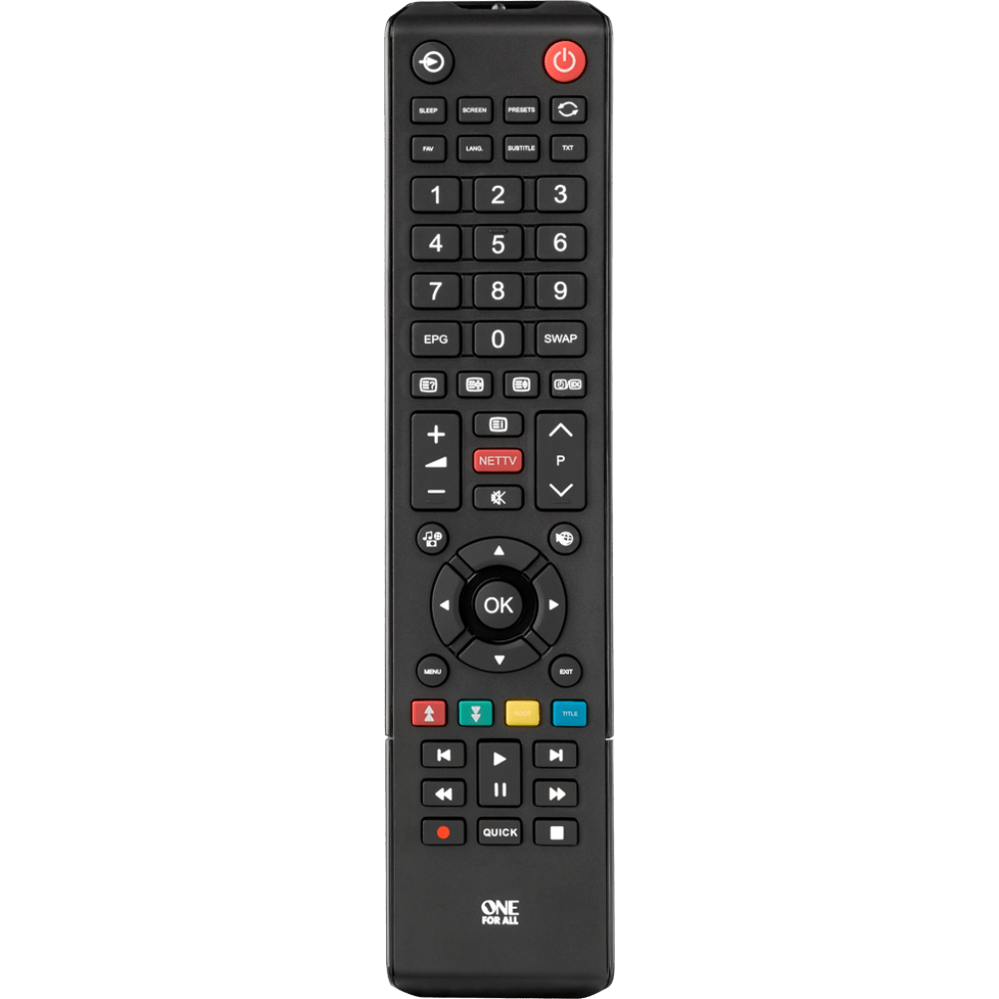 Toshiba TV Replacement Remote Control One4All Consumer Electronics Ben Sweeney Electrical Euronics