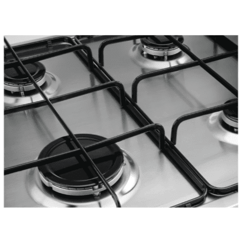 Zanussi 60 cm Stainless Steel Gas Hob – 4 Burners