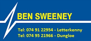 Ben Sweeney Electrical, Letterkenny & Dungloe