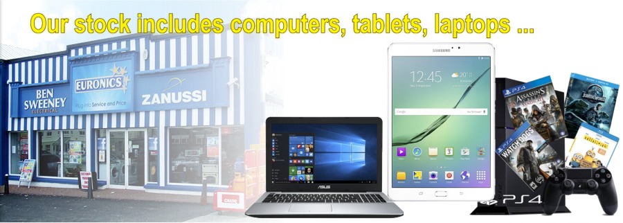 Computers, Laptops, Tablets from Ben Sweeney Electrical, Letterkenny & Dungloe, Co. Donegal, Ireland