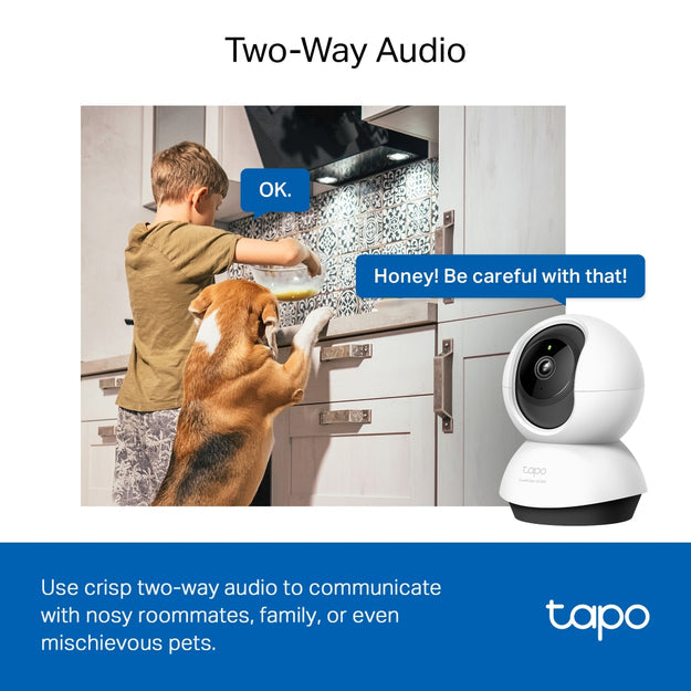 Tapo C220 Pan/Tilt AI Home Security Wi-Fi Camera | Tapo-C220