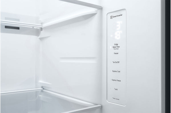 LG NatureFRESH™ American-style Fridge Freezer – Stainless Steel
