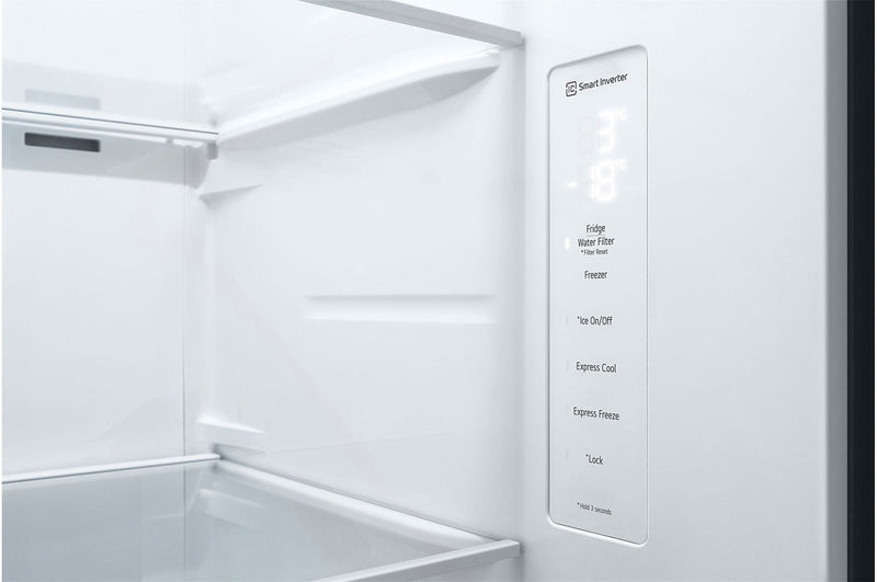 LG NatureFRESH™ American-style Fridge Freezer – Stainless Steel