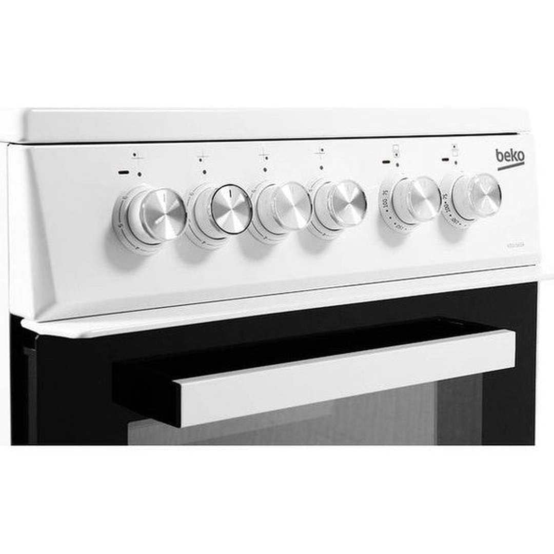 Beko 50cm Double Oven Electric Cooker | KDVC563AW Beko Cooker Ben Sweeney Electrical Ben Sweeney