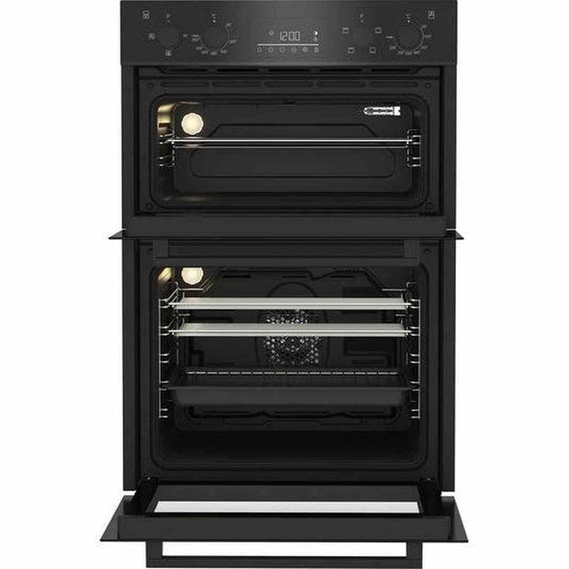 Beko RecycledNet Electric Double Oven - Black | BBDF22300B Beko Oven Ben Sweeney Electrical Euronics