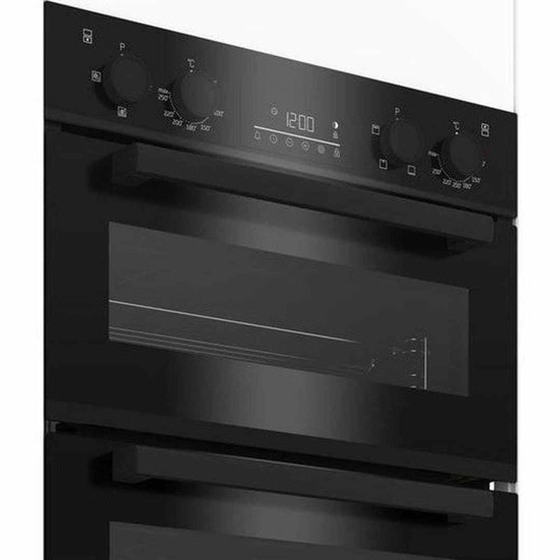 Beko RecycledNet Electric Double Oven - Black | BBDF22300B Beko Oven Ben Sweeney Electrical Euronics