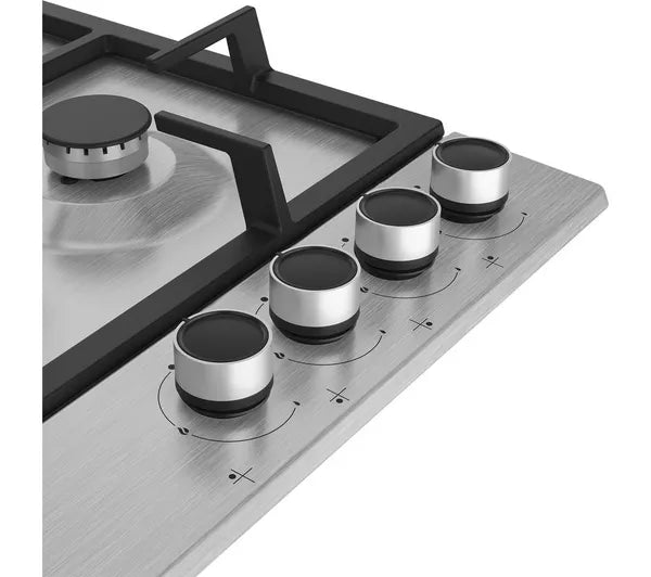 BEKO Pro HIAW64225SX 58 cm Gas Hob - Stainless Steel