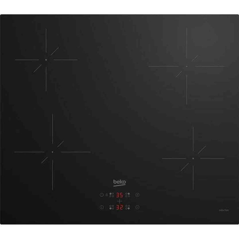 Beko 59 cm Electric Induction Hob - Black | HII64401QT Beko Hob Ben Sweeney Electrical Euronics