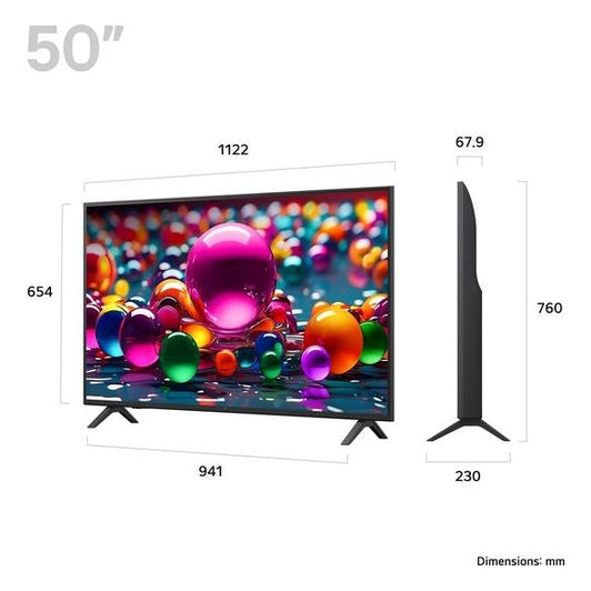 LG 50" 4K UHD LED Smart TV | 50UA75006LA.AEK LG TV Ben Sweeney Electrical Euronics