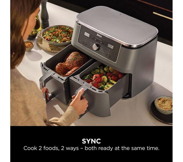 Ninja MAX 6‑in‑1 Dual Zone Air Fryer 9.5 L | DZ400UK