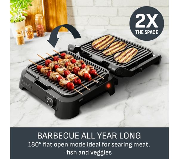TEFAL SuperGrill 3-in-1 Tabletop Grill - Black | GC5108G1