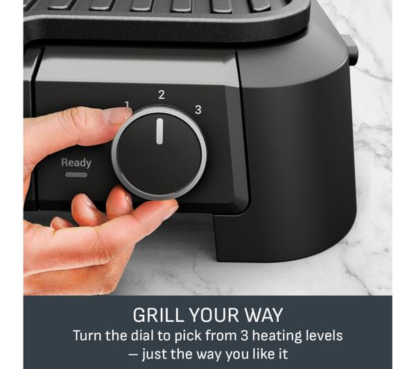 TEFAL SuperGrill 3-in-1 Tabletop Grill - Black | GC5108G1