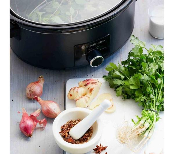 RUSSELL HOBBS 27720 Slow Cooker - Matte Black