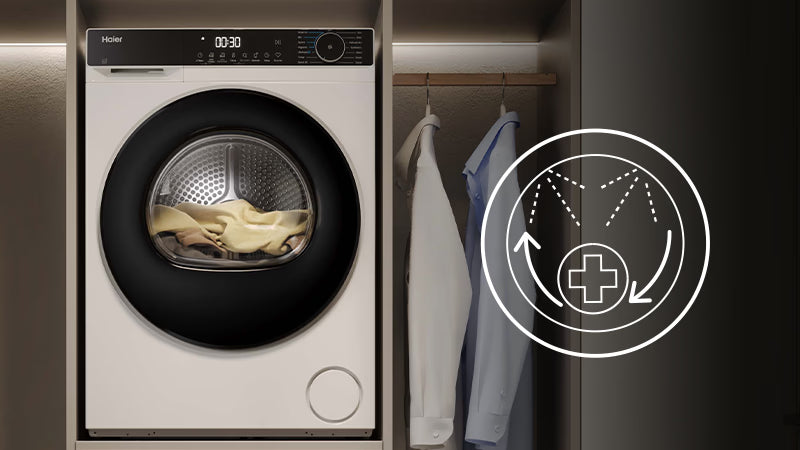Haier X Series 5 8 kg Heat Pump Tumble Dryer | HD80-D357U1-UK