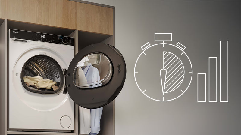 Haier X Series 5 8 kg Heat Pump Tumble Dryer | HD80-D357U1-UK