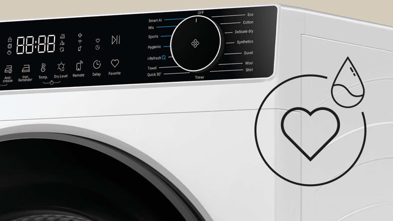 Haier X Series 5 8 kg Heat Pump Tumble Dryer | HD80-D357U1-UK