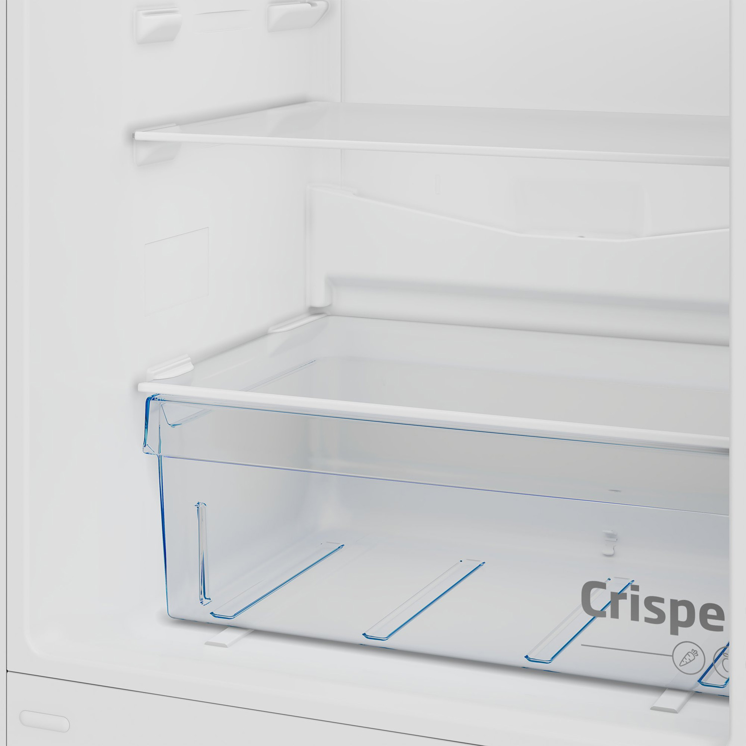 Beko 182x55cm Fridge Freezer Silver CSG4582S