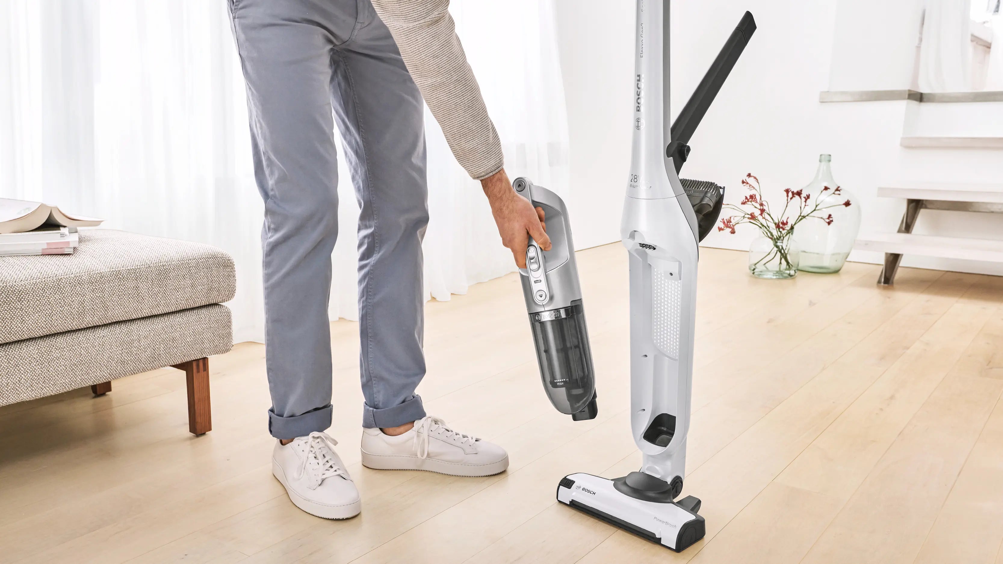Series 4 Cordless vacuum cleaner Flexxo Gen2 28Vmax White