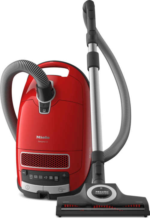 Miele Complete C3 Powerline Vacuum Cleaner in Red | SGEF5