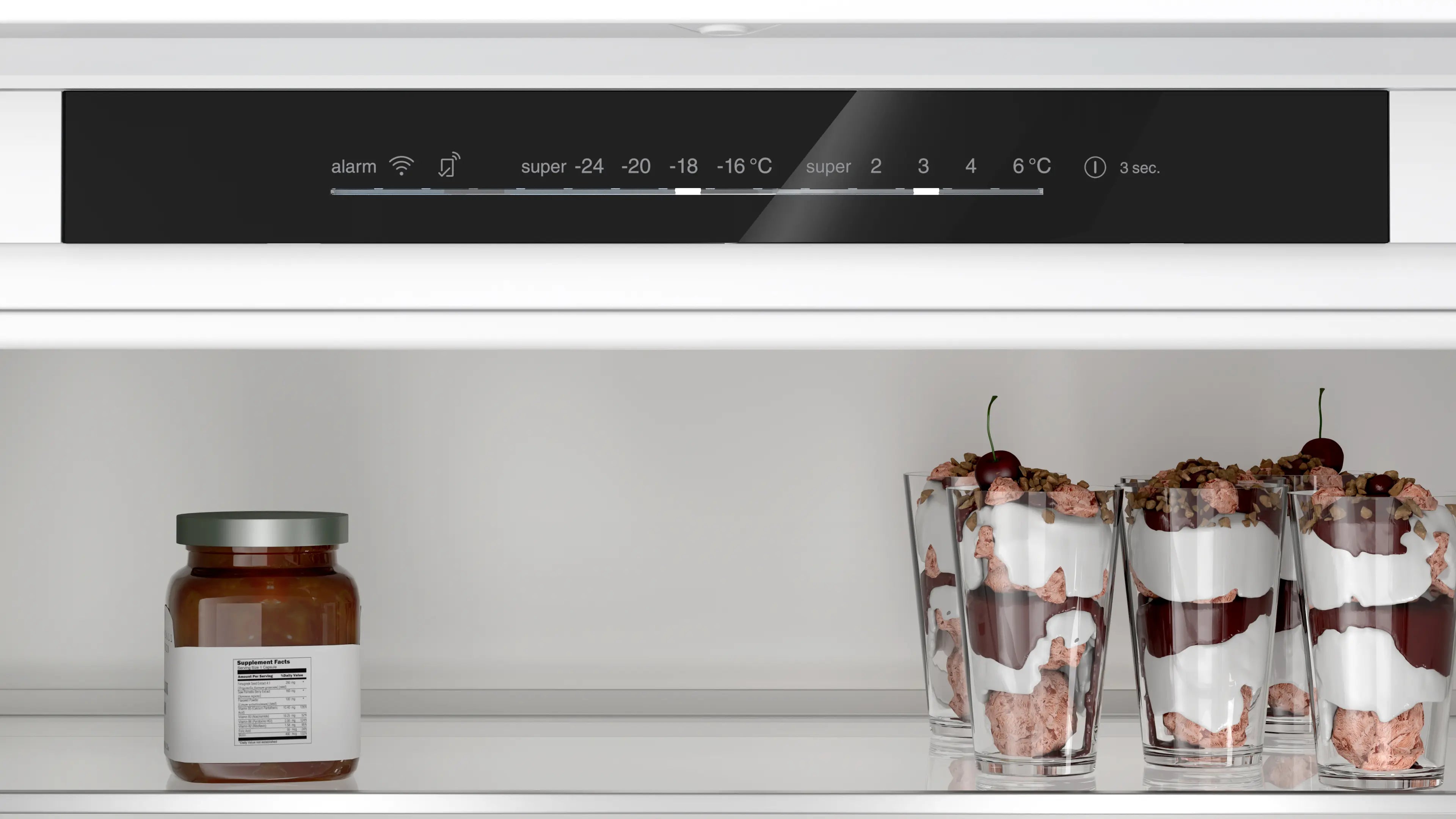 Bosch Series 2 383L Integrated No Frost Fridge Freezer | KBN96NSE1G