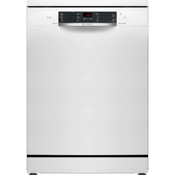 Bosch Series 2 free-standing dishwasher 60 cm White | SMS26AW08G Bosch Dishwasher Ben Sweeney Electrical Euronics