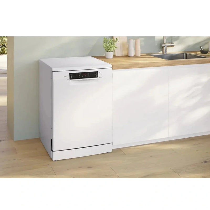 Bosch Series 2 free-standing dishwasher 60 cm White | SMS26AW08G Bosch Dishwasher Ben Sweeney Electrical Euronics