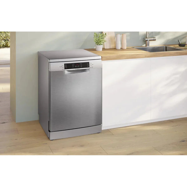Bosch Series 2 free-standing dishwasher 60 cm Brushed steel anti-fingerprint | SMS26AI08G Bosch Dishwasher Ben Sweeney Electrical Euronics